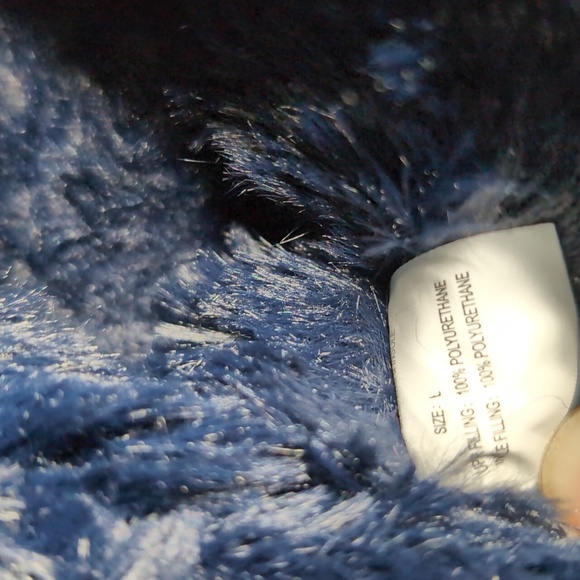 Muk Luks Melinda Womens Dark Sapphire Blue Bootie Slippers. NWOT - Picture 13 of 16
